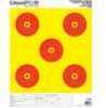 Champion Traps and Targets Shot Keeper 5 BULLS Yellow Large 12Pk 45563